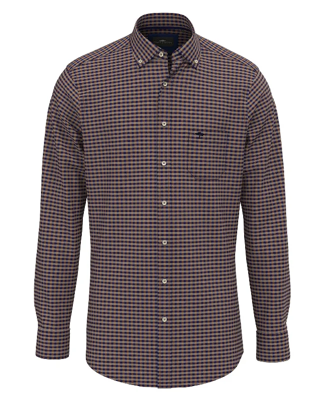 Elegant Clothing For Women Small Check Shirt - Hazel