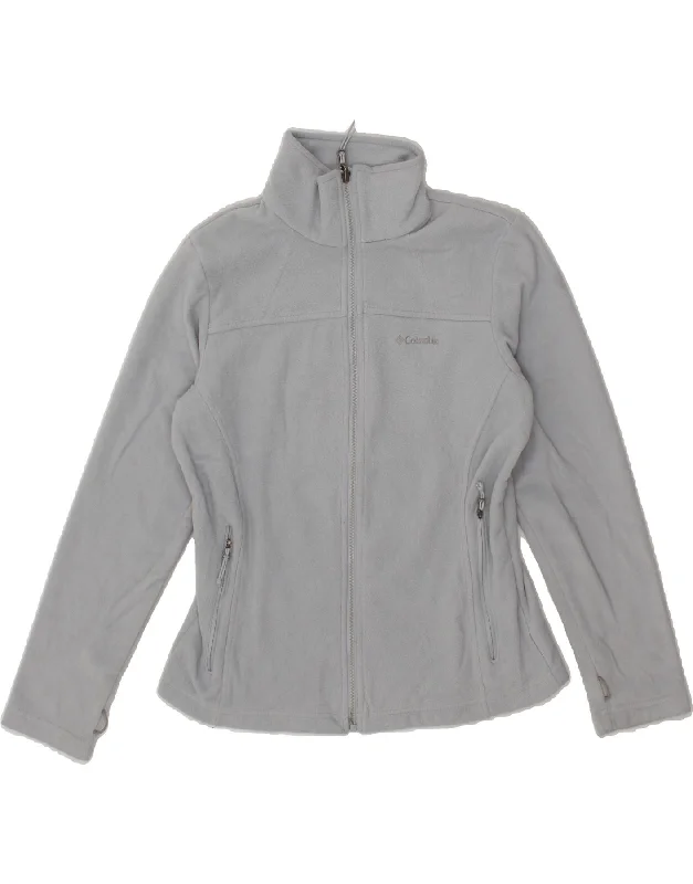 Women's Holiday Clothes COLUMBIA Womens Interchange Fleece Jacket UK 14 Medium Grey Polyester Women's Holiday Clothes COLUMBIA Womens Interchange Fleece Jacket UK 14 Medium Grey Polyester