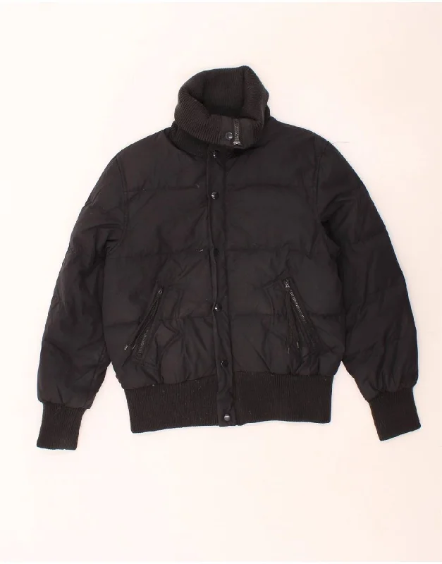 Trendy Casual Outfits LEVI'S Womens Padded Jacket UK 14 Medium Black Polyamide