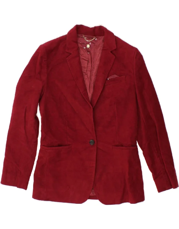 Fashionable Dresses for Women MASSIMO DUTTI Womens 1 Button Blazer Jacket US 6 Medium Burgundy Viscose Fashionable Dresses for Women MASSIMO DUTTI Womens 1 Button Blazer Jacket US 6 Medium Burgundy Viscose