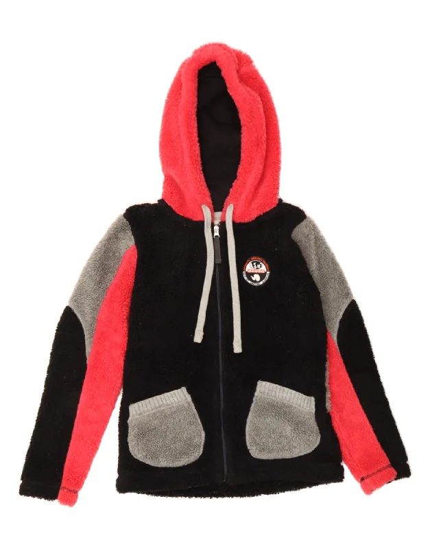 Casual Chic Women's Clothes NAPAPIJRI Womens Graphic Fleece Jacket UK 14 Medium Multicoloured Casual Chic Women's Clothes NAPAPIJRI Womens Graphic Fleece Jacket UK 14 Medium Multicoloured