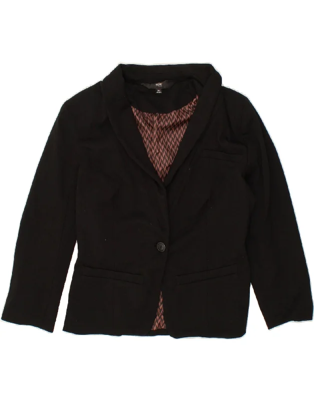 Women's Activewear Outfit MOSSIMO Womens 3/4 Sleeve 1 Button Blazer Jacket UK 12 Medium Black Women's Activewear Outfit MOSSIMO Womens 3/4 Sleeve 1 Button Blazer Jacket UK 12 Medium Black