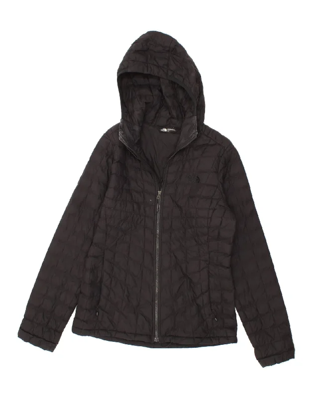 Clothing Sales THE NORTH FACE Womens Hooded Padded Jacket UK 14 Medium Black Polyester Clothing Sales THE NORTH FACE Womens Hooded Padded Jacket UK 14 Medium Black Polyester