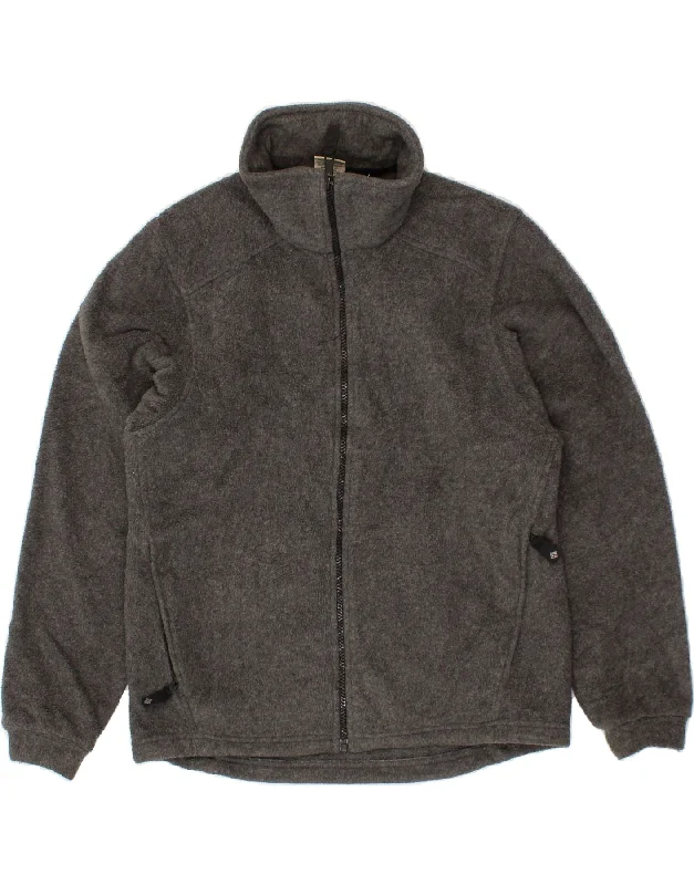 Casual Chic Women's Clothes COLUMBIA Womens Fleece Jacket UK 14 Medium Grey Polyester Casual Chic Women's Clothes COLUMBIA Womens Fleece Jacket UK 14 Medium Grey Polyester