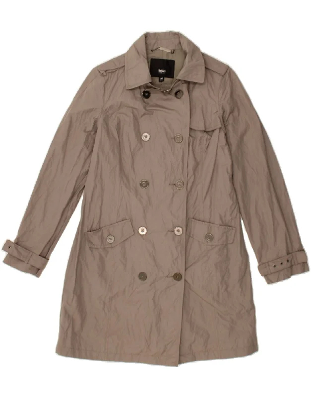 Women's Clothing Brands MOSSIMO Womens Double Breasted Trench Coat UK 14 Medium Grey Cotton Women's Clothing Brands MOSSIMO Womens Double Breasted Trench Coat UK 14 Medium Grey Cotton