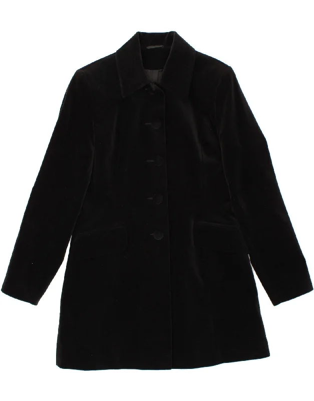 Modern Women's Attire DOROTHY PERKINS Womens Oversized Overcoat UK 10 Small Black Cotton Modern Women's Attire DOROTHY PERKINS Womens Oversized Overcoat UK 10 Small Black Cotton