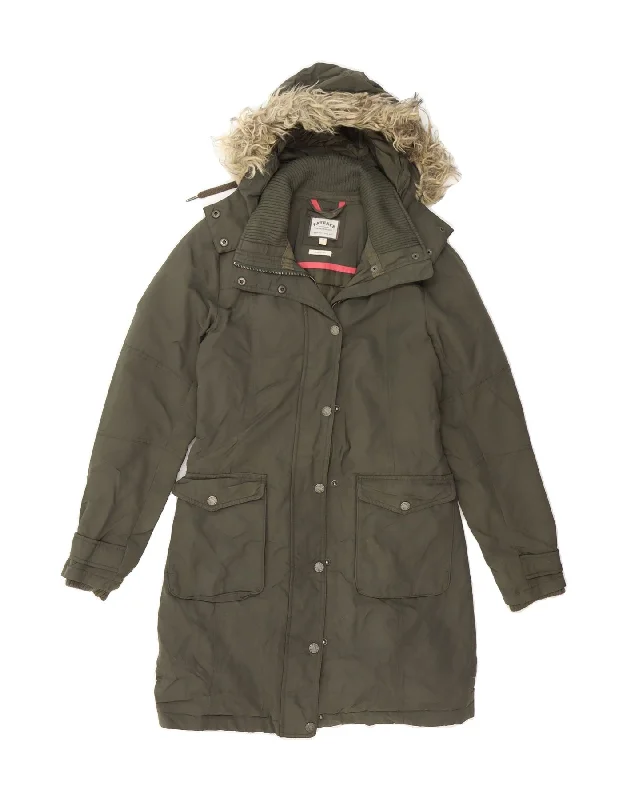 Casual Style for Busy Women FAT FACE Womens Hooded Windbreaker Coat UK 8 Small Green Polyester Casual Style for Busy Women FAT FACE Womens Hooded Windbreaker Coat UK 8 Small Green Polyester