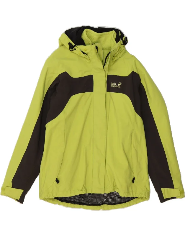Women's Clothing Apparel JACK WOLFSKIN Womens Windbreaker Jacket UK 16 Large Green Colourblock Women's Clothing Apparel JACK WOLFSKIN Womens Windbreaker Jacket UK 16 Large Green Colourblock