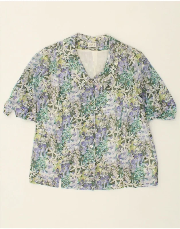 Women's Apparel VINTAGE Womens Short Sleeve Blazer Jacket EU 40 Medium Multicoloured Women's Apparel VINTAGE Womens Short Sleeve Blazer Jacket EU 40 Medium Multicoloured
