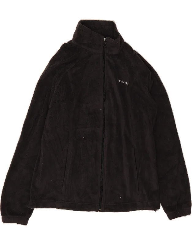 Women's Plus-Size Outfit COLUMBIA Womens Fleece Jacket UK 16 Large Grey Polyester