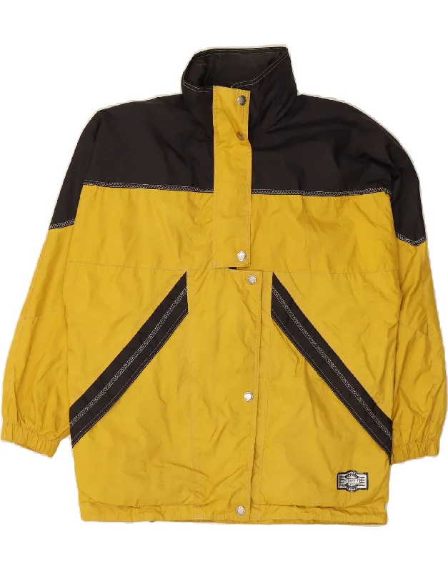 Women's Outfit For The Office BRUGI Womens Hooded Rain Jacket IT 44 XL Yellow Colourblock Polyamide Women's Outfit For The Office BRUGI Womens Hooded Rain Jacket IT 44 XL Yellow Colourblock Polyamide