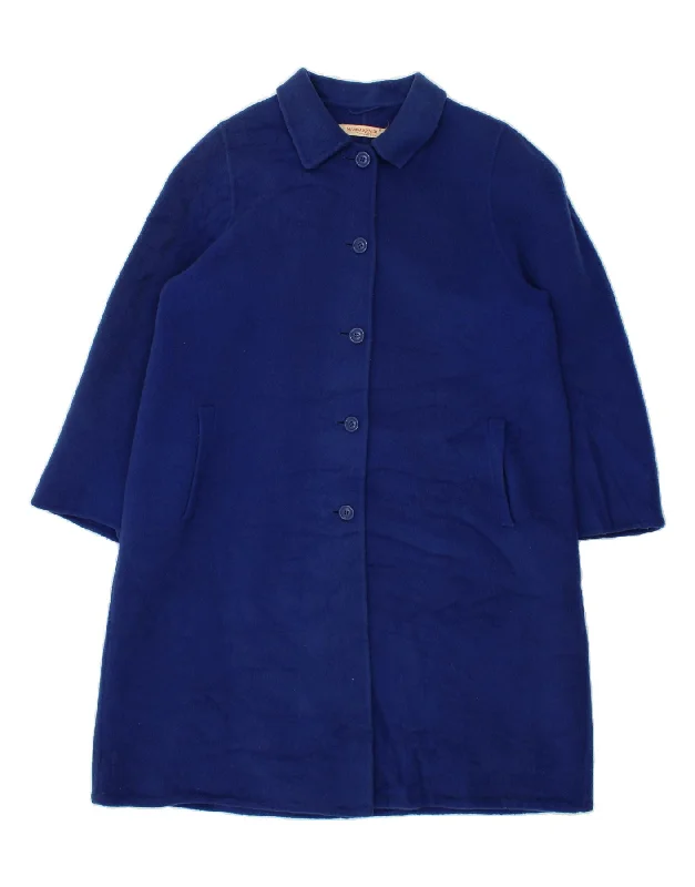 Women's Chic Outerwear Attire MARINA RINALDI Womens Overcoat Size 21 Small Navy Blue Women's Chic Outerwear Attire MARINA RINALDI Womens Overcoat Size 21 Small Navy Blue