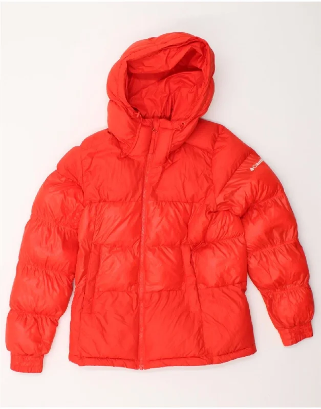 Formal Outfit For Women COLUMBIA Womens Hooded Padded Coat UK 10 Small Red Polyester Formal Outfit For Women COLUMBIA Womens Hooded Padded Coat UK 10 Small Red Polyester