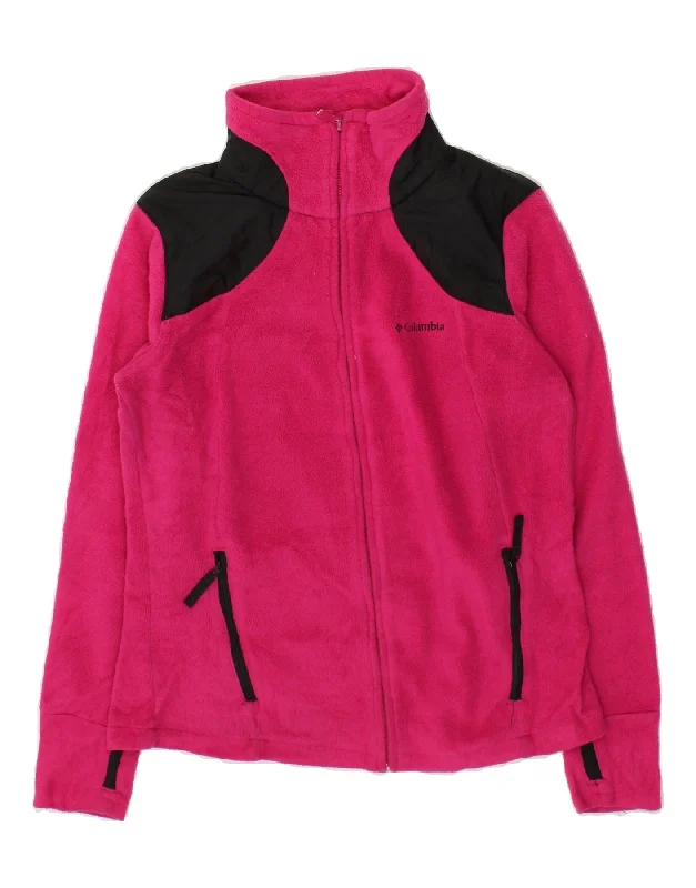 Affordable Women's Fashion COLUMBIA Womens Fleece Jacket UK 16 Large Pink Colourblock Polyester Affordable Women's Fashion COLUMBIA Womens Fleece Jacket UK 16 Large Pink Colourblock Polyester