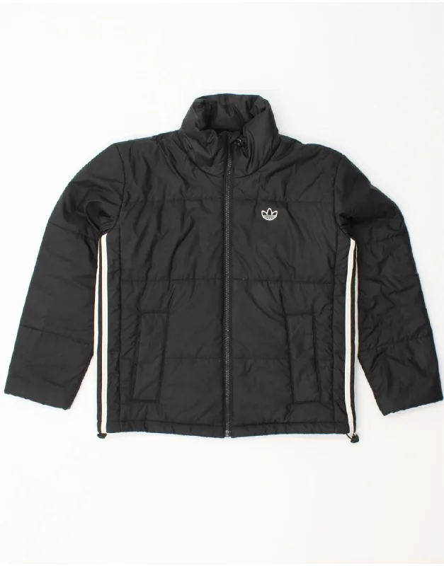 Women's Casual Clothing For Lounging ADIDAS Womens Oversized Padded Jacket UK 4 XS Black Polyester Women's Casual Clothing For Lounging ADIDAS Womens Oversized Padded Jacket UK 4 XS Black Polyester