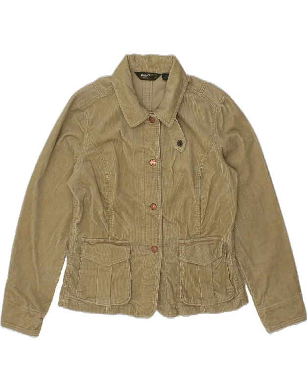 Fashionable Women's Clothes EDDIE BAUER Womens Corduroy Jacket UK 16 Large Beige Cotton Fashionable Women's Clothes EDDIE BAUER Womens Corduroy Jacket UK 16 Large Beige Cotton