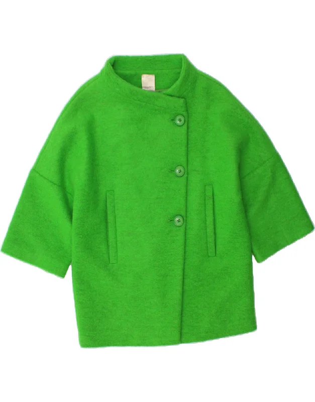 Affordable Women's Clothing Online VINTAGE Womens Batwing Overcoat UK 10 Small Green Wool Affordable Women's Clothing Online VINTAGE Womens Batwing Overcoat UK 10 Small Green Wool
