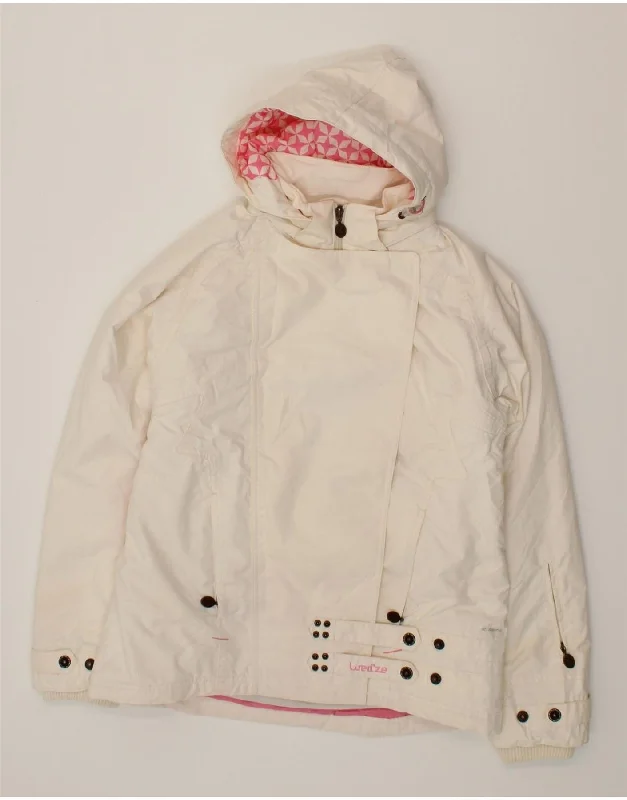 Women's Clothing With Trendy Designs DECATHLON Womens Hooded Windbreaker Jacket EU 44 XL Off White Women's Clothing With Trendy Designs DECATHLON Womens Hooded Windbreaker Jacket EU 44 XL Off White