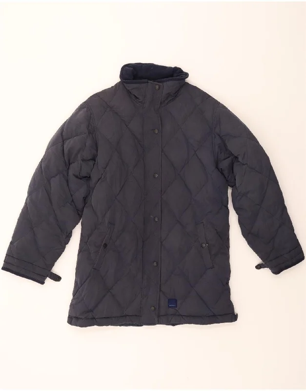 Women's Professional Attire CHAMPION Womens Padded Coat UK 16 Large Navy Blue