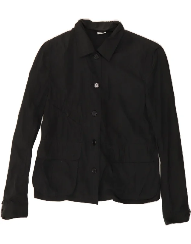 Chic Casual Wardrobe Essentials ASPESI Womens 5 Button Blazer Jacket UK 18 XL Black Polyester Chic Casual Wardrobe Essentials ASPESI Womens 5 Button Blazer Jacket UK 18 XL Black Polyester