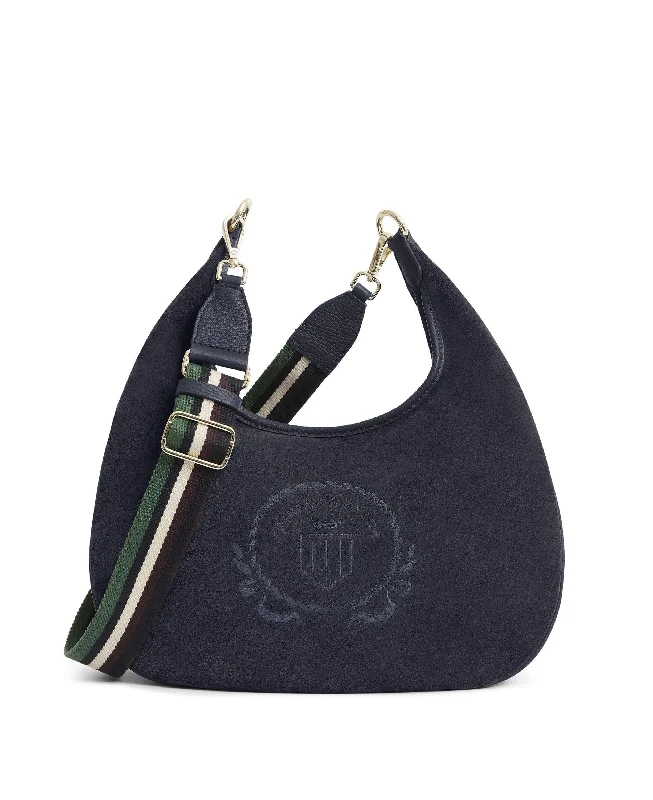 Women's Clothes And Apparel Sets Richmond Suede Hobo Bag - Navy