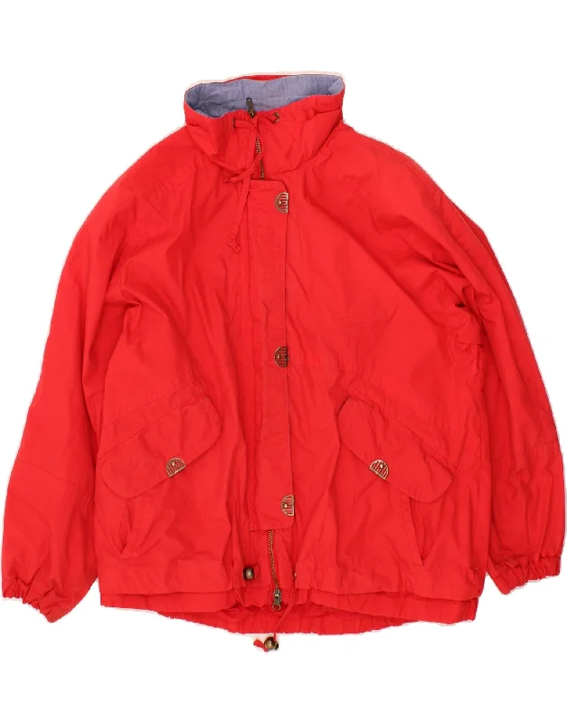 Women's Occasion Wear Clothing LONDON FOG Womens Oversized Rain Jacket UK 16 Large Red Women's Occasion Wear Clothing LONDON FOG Womens Oversized Rain Jacket UK 16 Large Red