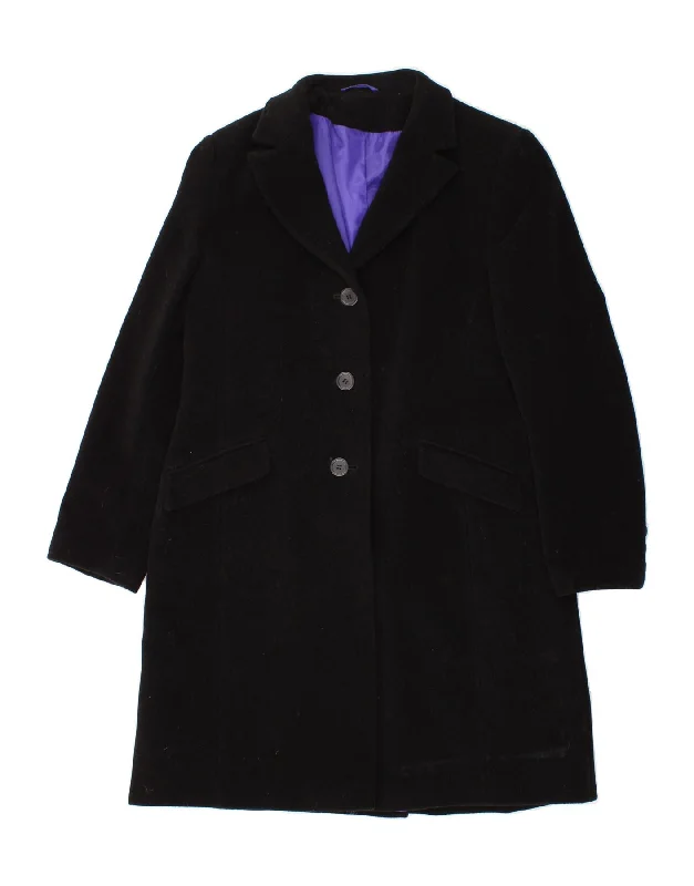 Women's Fashion Clothes DOROTHY PERKINS Womens Overcoat UK 16 Large Black Wool
