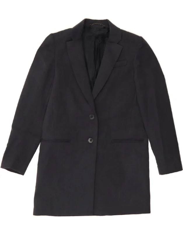 Trendy Athleisure Clothing For Women JIGSAW Womens Overcoat UK 8 Small Navy Blue Polyester Trendy Athleisure Clothing For Women JIGSAW Womens Overcoat UK 8 Small Navy Blue Polyester