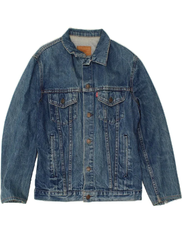 Women's High-Fashion Clothes LEVI'S Womens Denim Jacket EU 40 Medium Blue