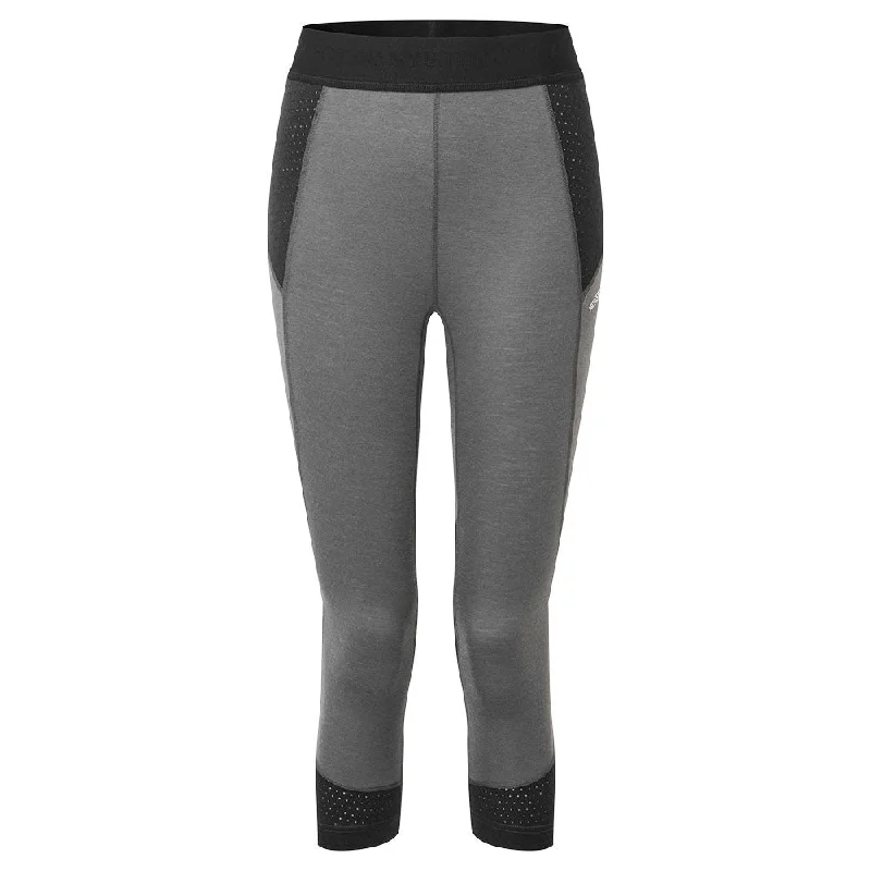 Online Clothing Boutiques Goldhill 125 Zoned 3/4 Leggings - Ash/Black