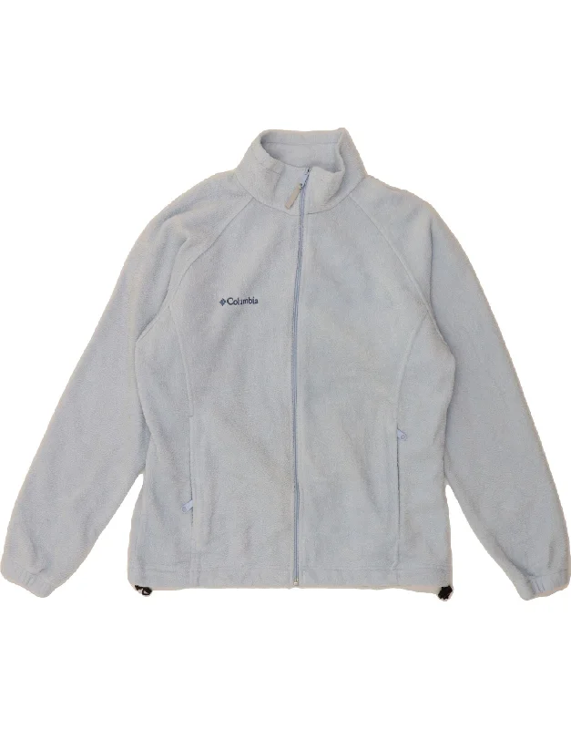 Women's Stylish Outdoor Outfit COLUMBIA Womens Fleece Jacket UK 16 Large Blue Polyester Women's Stylish Outdoor Outfit COLUMBIA Womens Fleece Jacket UK 16 Large Blue Polyester