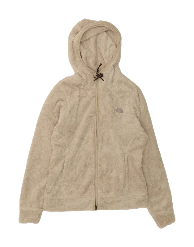 Women's Clothing Sets THE NORTH FACE Womens Hooded Fleece Jacket UK 14 Medium Beige Polyester Women's Clothing Sets THE NORTH FACE Womens Hooded Fleece Jacket UK 14 Medium Beige Polyester
