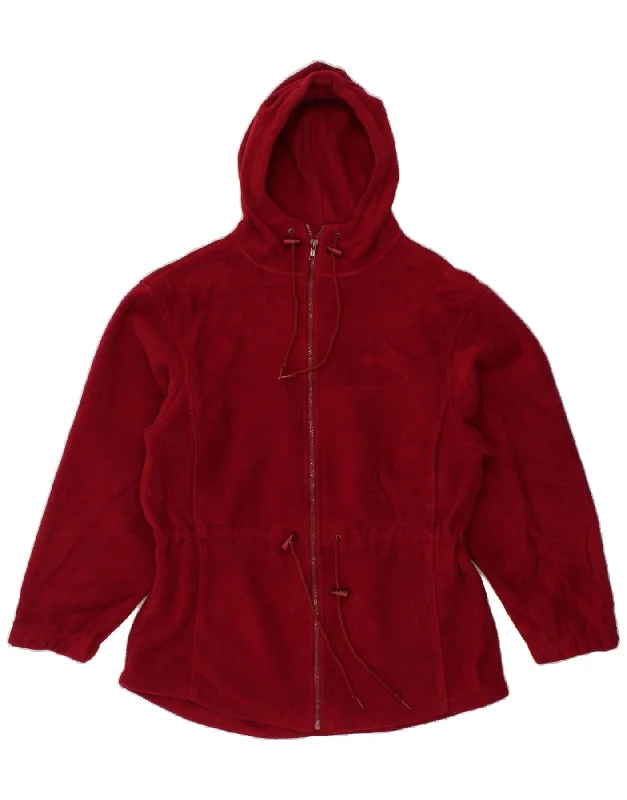 Seasonal Women's Fashion Trends L.L.BEAN Womens Fleece Jacket UK 12 Medium Red