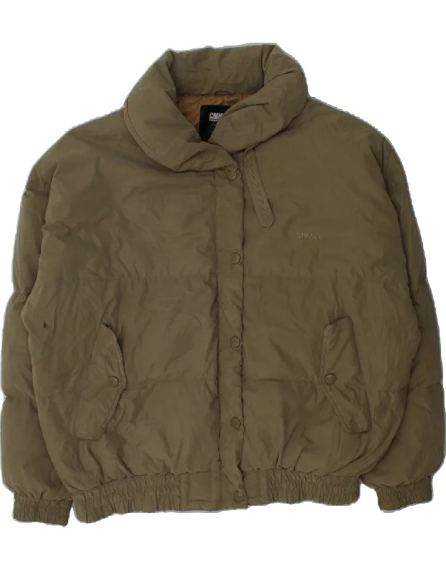 Women's Trendy Attire VINTAGE Womens Padded Jacket EU 48/50 2XL Beige Polyester
