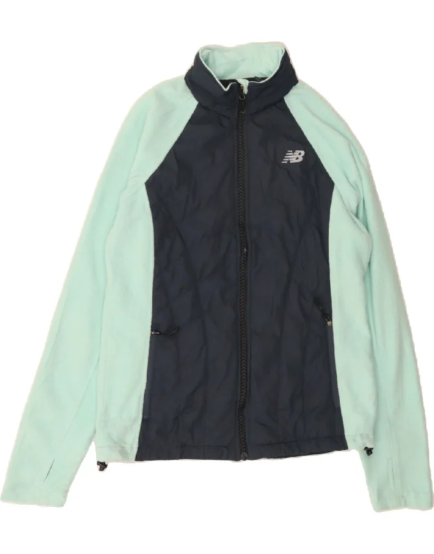 Women's Occasion Wear Clothes NEW BALANCE Womens Fleece Jacket UK 14 Medium Turquoise Colourblock Women's Occasion Wear Clothes NEW BALANCE Womens Fleece Jacket UK 14 Medium Turquoise Colourblock