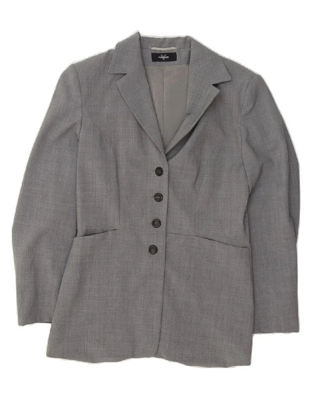 Women's Clothing Sale Online PYRAMID Womens 4 Button Blazer Jacket UK 12 Medium Grey Polyester Women's Clothing Sale Online PYRAMID Womens 4 Button Blazer Jacket UK 12 Medium Grey Polyester