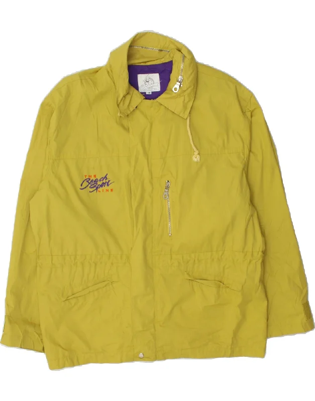 Relaxed Style PEPPERINO Womens Windbreaker Jacket UK 18 XL Yellow