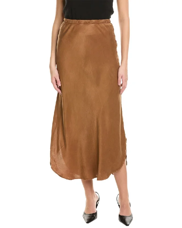 Formal Outfit For Women Stay Ahead In Style Bella Dahl Asymmetric Side Slit Bias Skirt