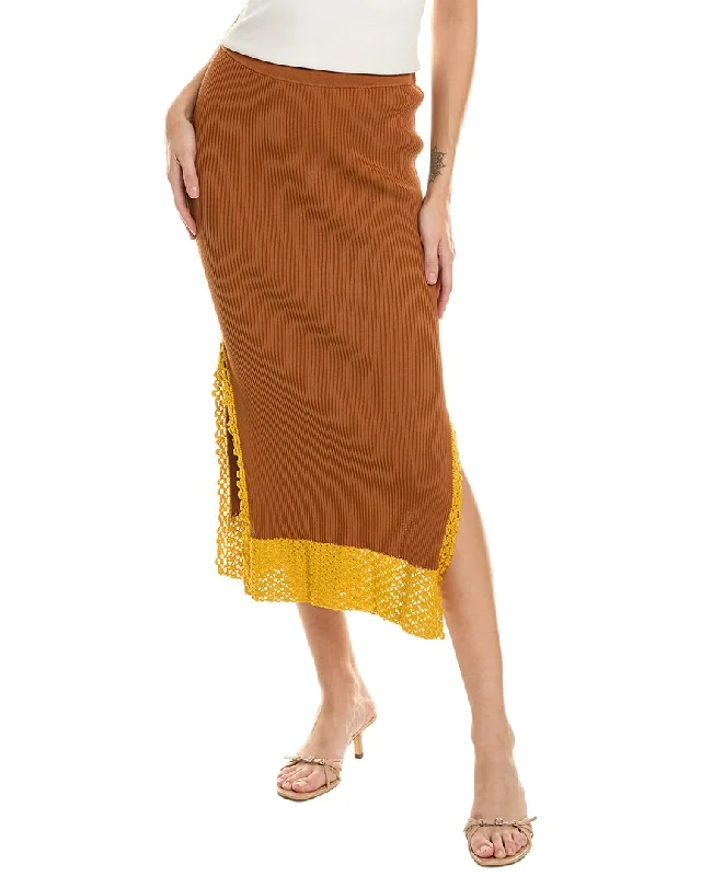 Bold Fashion Classic Timeless Elegant Style STAUD Oceanside Skirt