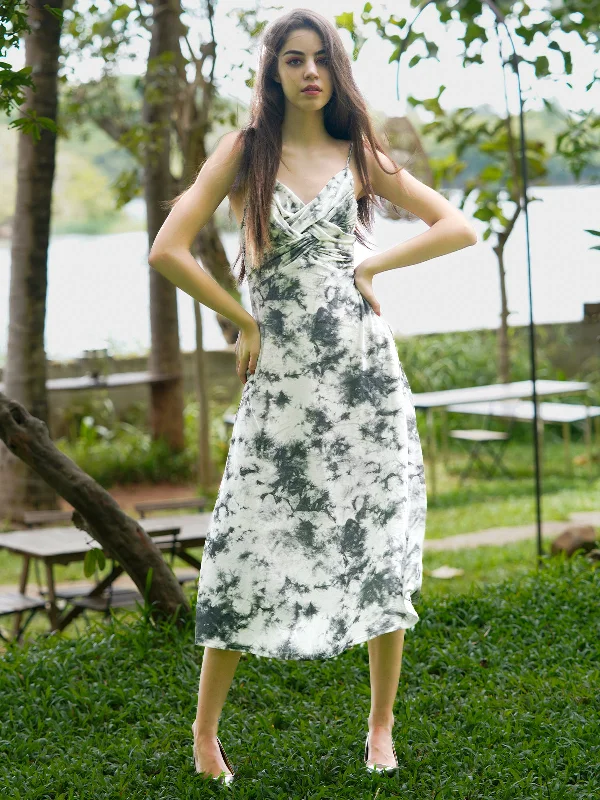 Your Timeless Wardrobe Awaits Odette Women Black And White Velvet Printed Lycra Long Bodycon Stitched Dress Your Timeless Wardrobe Awaits Odette Women Black And White Velvet Printed Lycra Long Bodycon Stitched Dress