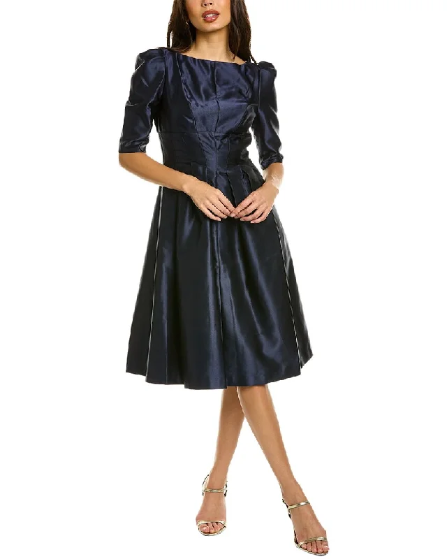 Feminine Grace Kay Unger Neva Cocktail Dress