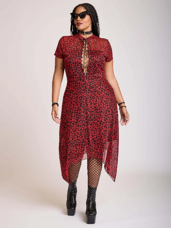 End Of Season Sale Sid & Nancy Mesh Dress