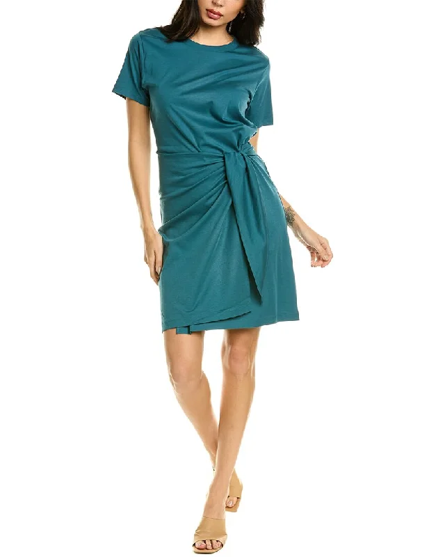 Spring Wardrobe Vince Tie-Waist T-Shirt Dress