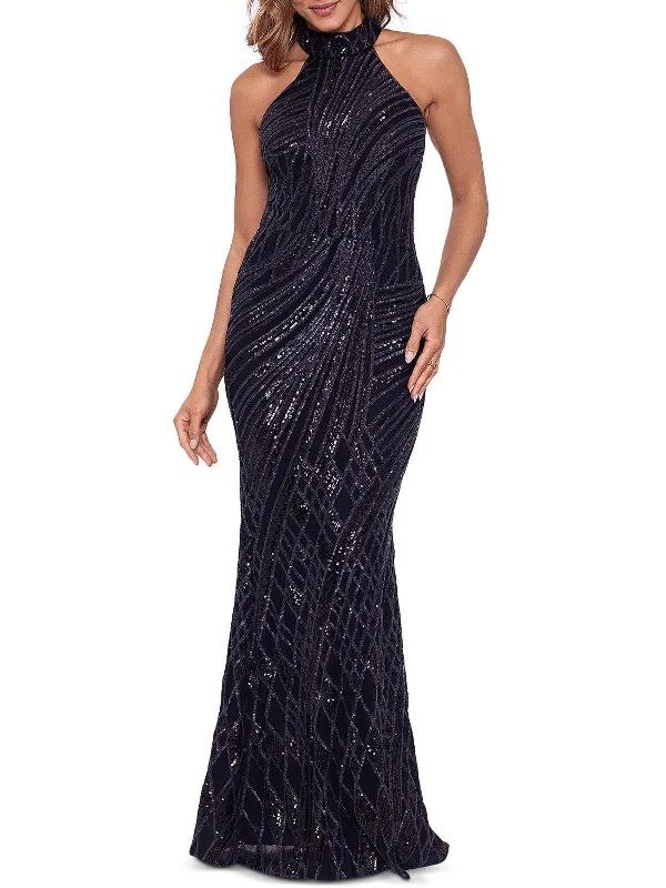 Nordic Minimalist Home Look Womens Nylo Long Evening Dress