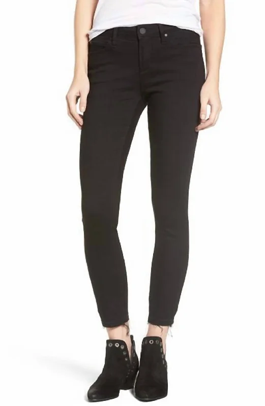 Urban Femme Streetwear Carly Skinny Crop Jean In Dunlop Wash