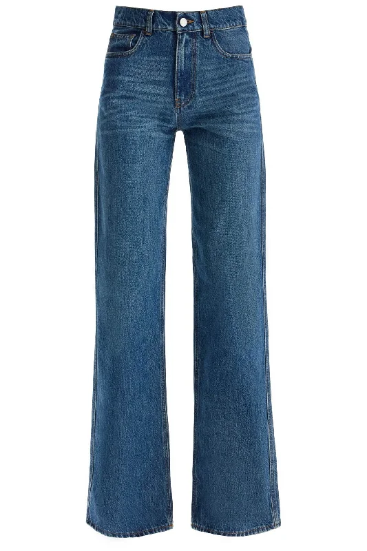 Premium Style Coperni Women's Wide Leg Jeans