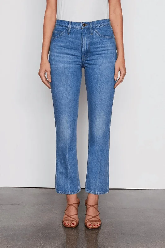 Vibrant Femme Fashion Le Pixie Italien Straight Denim In Pure Blue