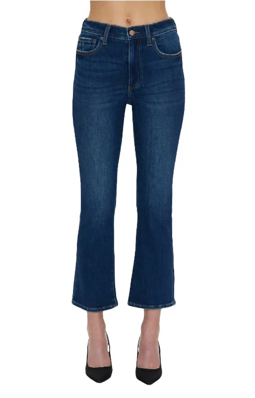 Stylish Savings Lennon High Rise Crop Bootcut Jeans In Rosslyn