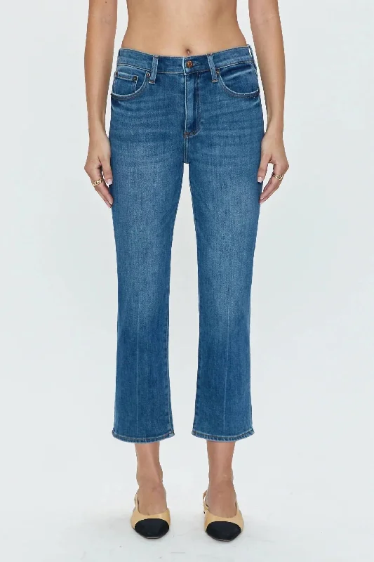 Huge Discounts This Week Lennon High Rise Crop Jeans In Amaya