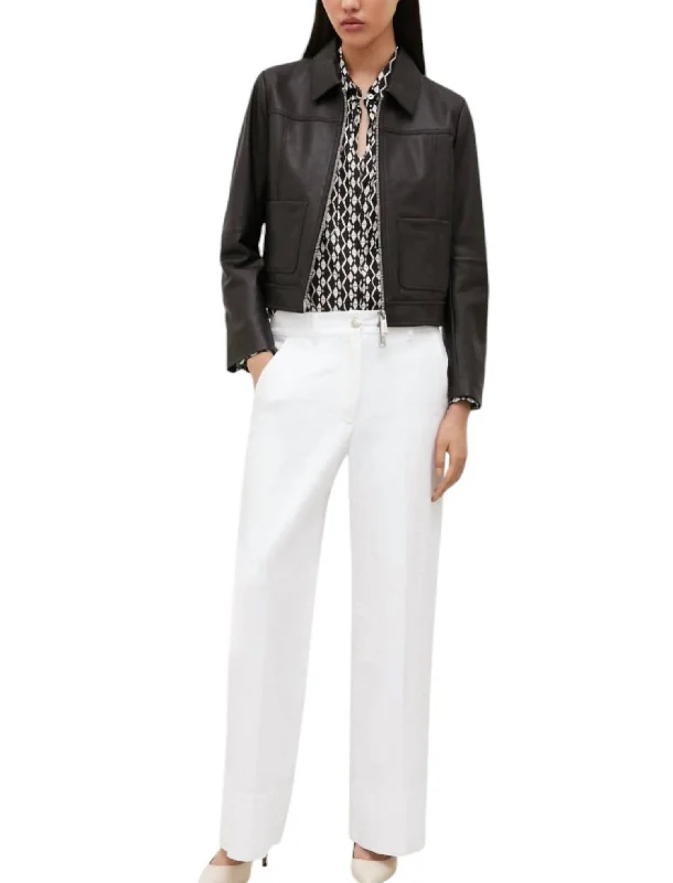 Special Offer For You Lucas Long Trouser In White